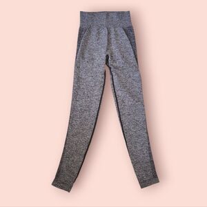 Gymshark | EUC Flex High Waisted Leggings Grey Pink Knit Size S